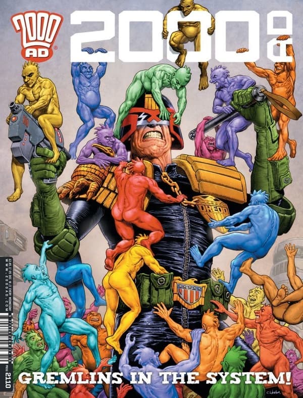 2000 AD #2110 cover