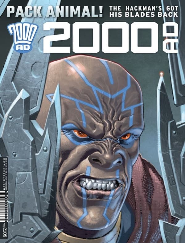 2000 AD #2105 cover