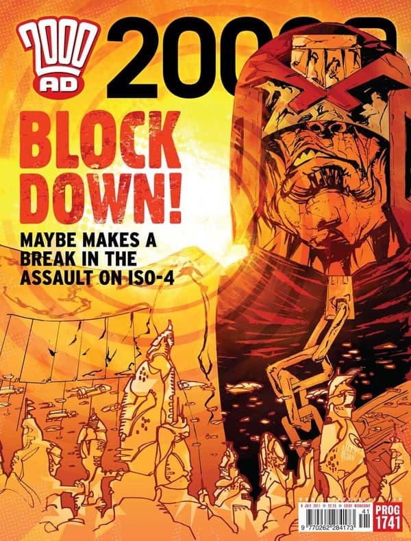 2000 AD #1741 cover