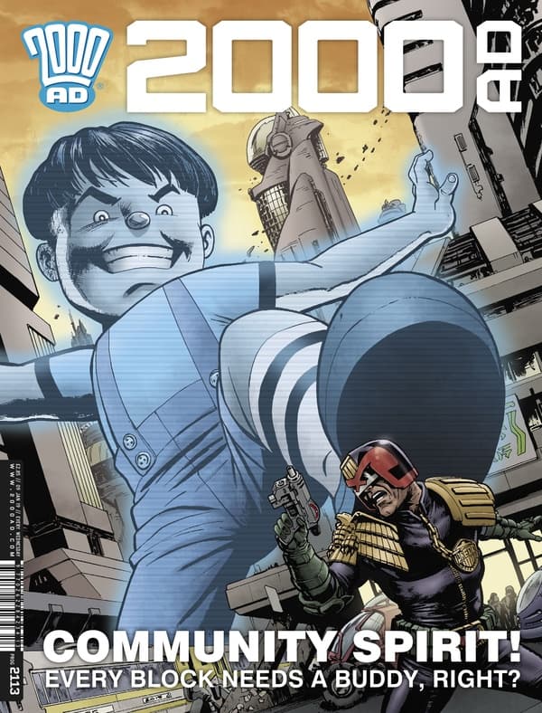 2000 AD #2113 cover