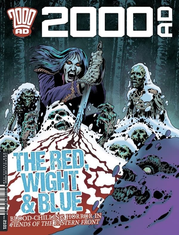 2000 AD #2101 cover