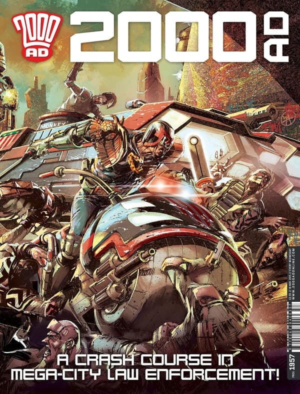 2000 AD #1957 cover