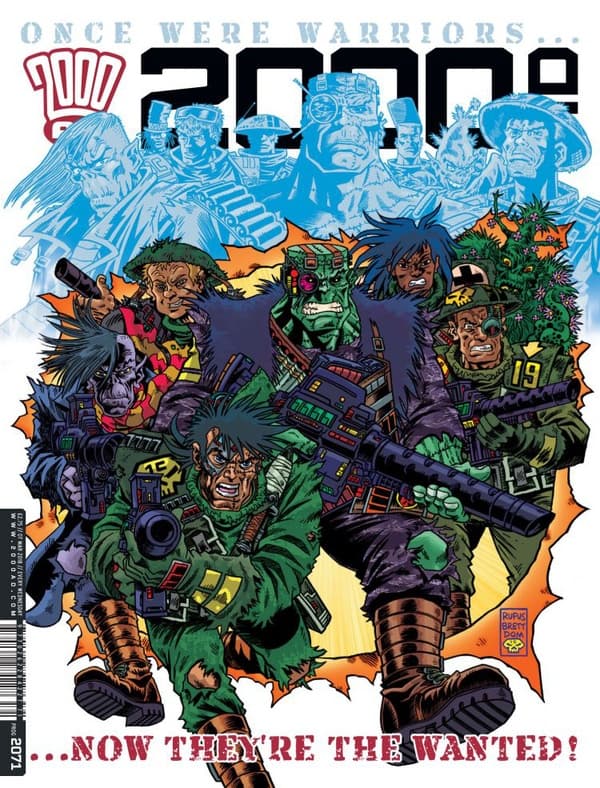 2000 AD #2071 cover