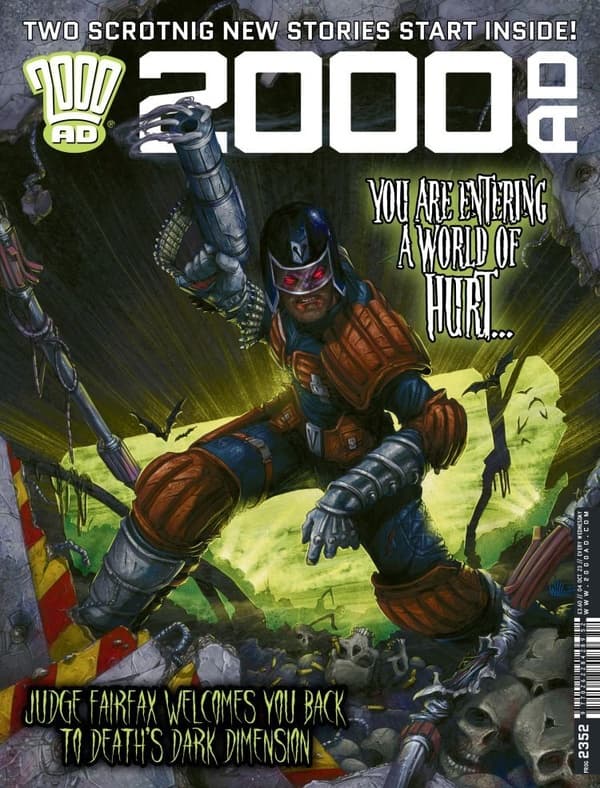 2000 AD #2352 cover