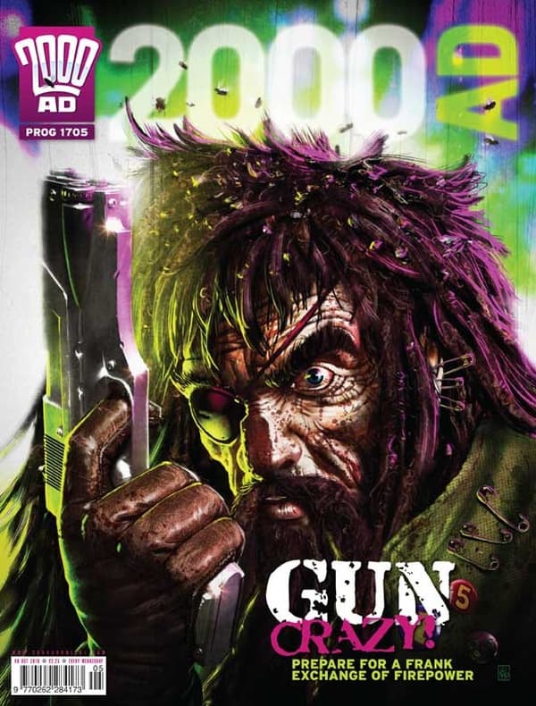 2000 AD #1705 cover
