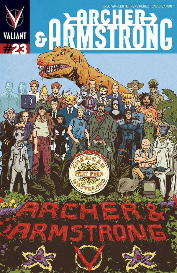 Archer and Armstrong #23 cover