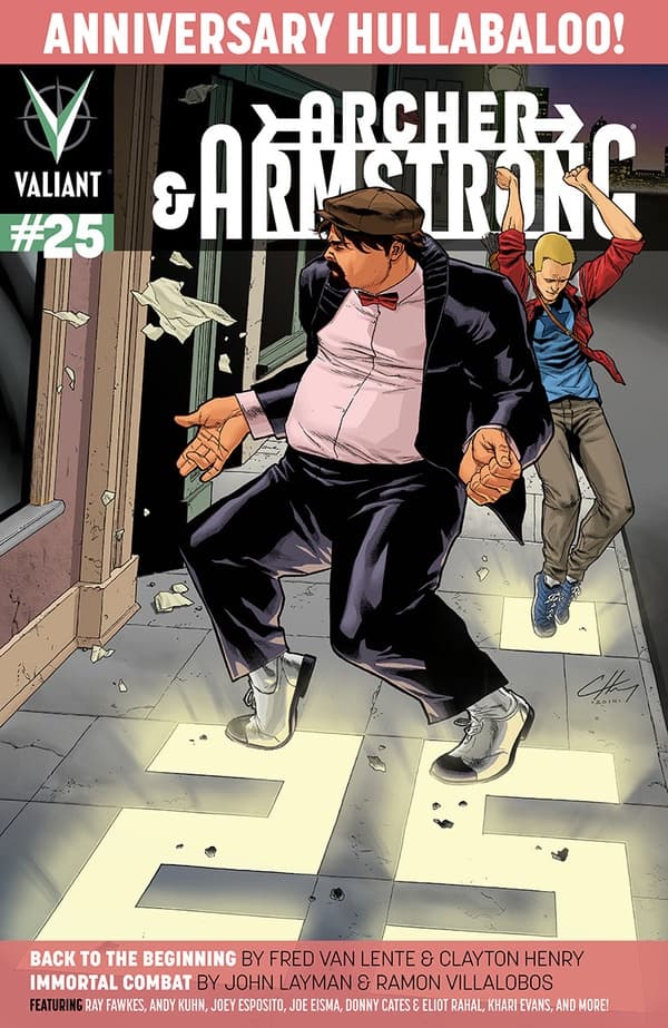 Archer and Armstrong #25 cover