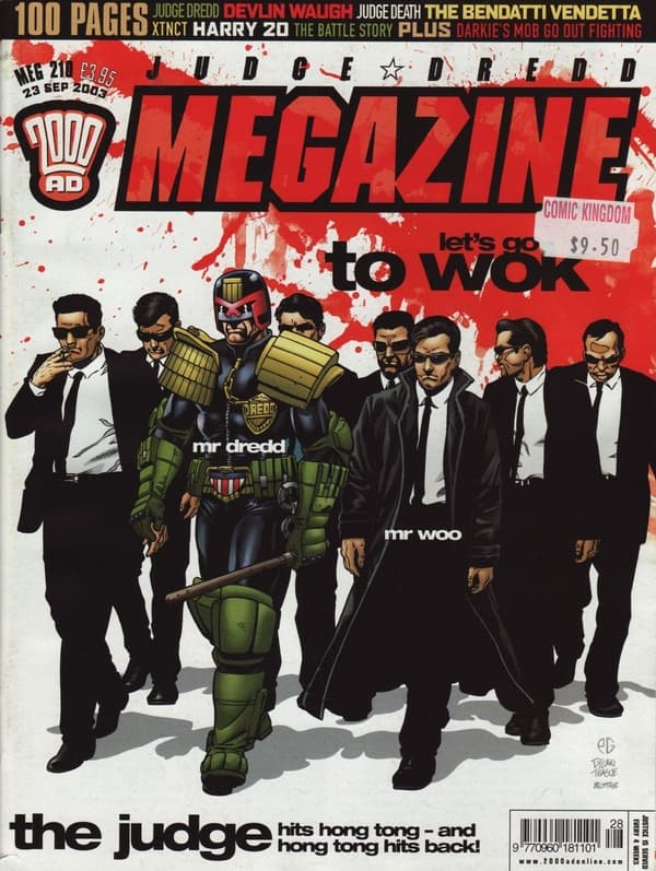 Judge Dredd Megazine #210