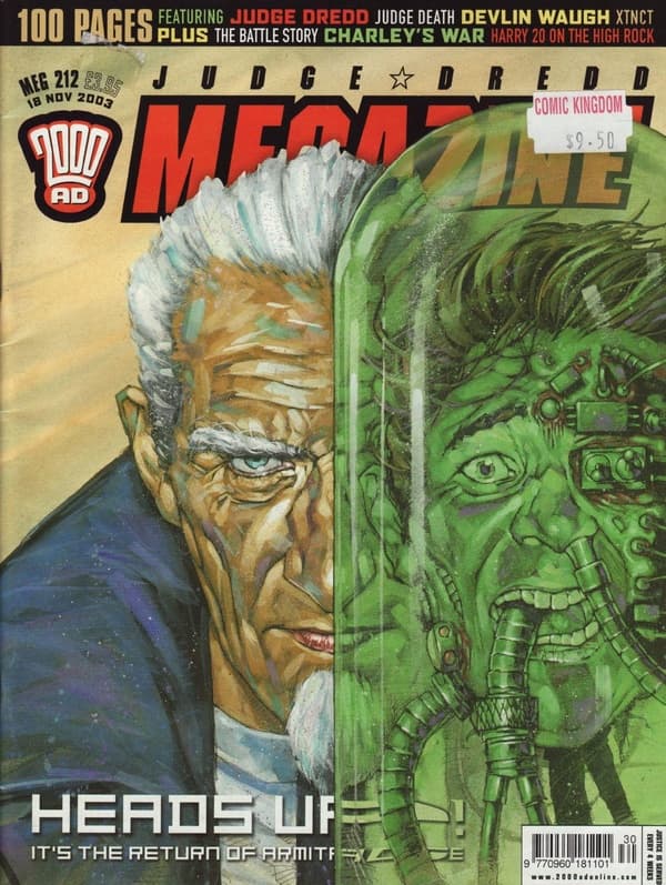 Judge Dredd Megazine #212