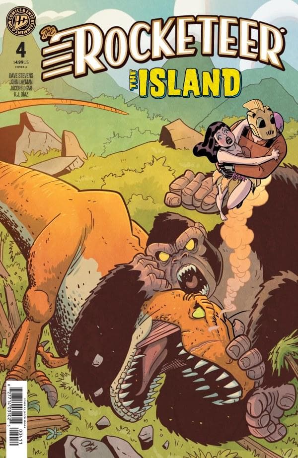 The Rocketeer: The Island #4 cover