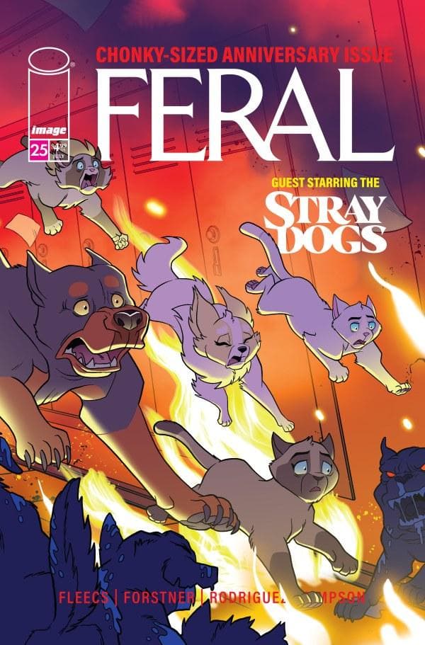 Feral #25 cover