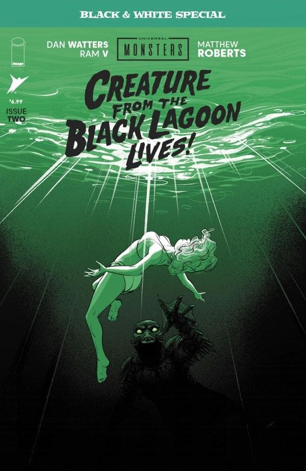 Universal Monsters: Creature from the Black Lagoon Lives! Black & White Special #2