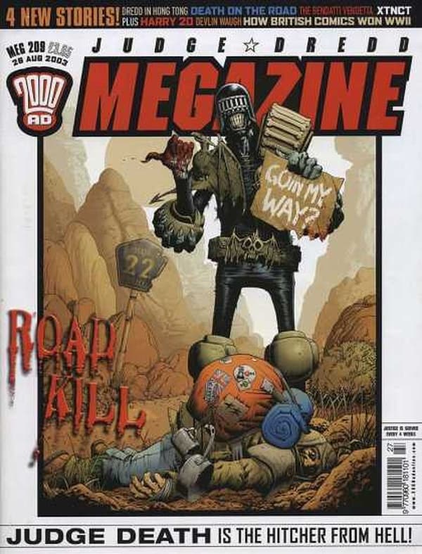 Judge Dredd Megazine #209
