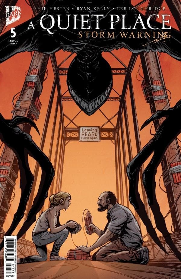 A Quiet Place: Storm Warning cover — © IDW Publishing
