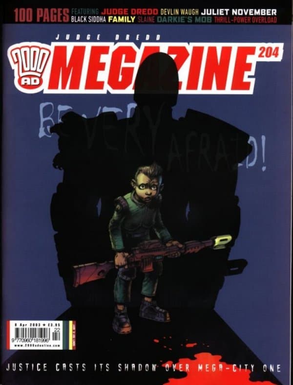 Judge Dredd Megazine #204