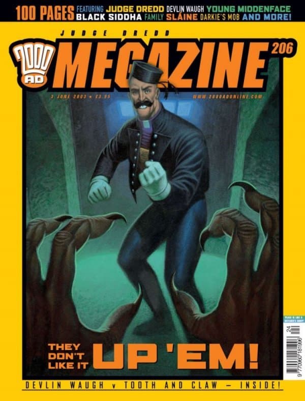 Judge Dredd Megazine #206