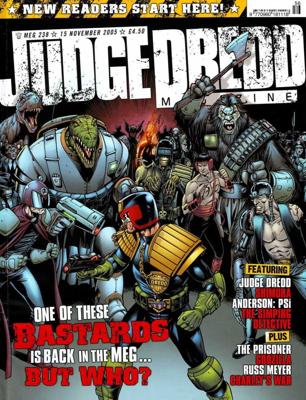 Judge Dredd Megazine #238