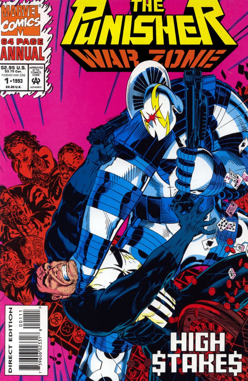 The Punisher War Zone Annual #1 cover