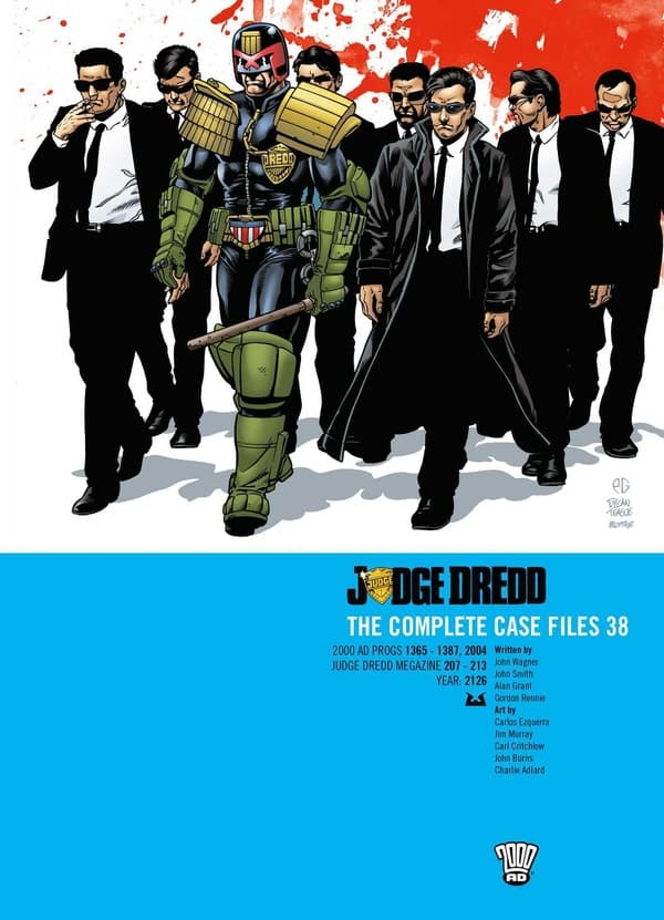 Judge Dredd The Complete Case Files #38 cover
