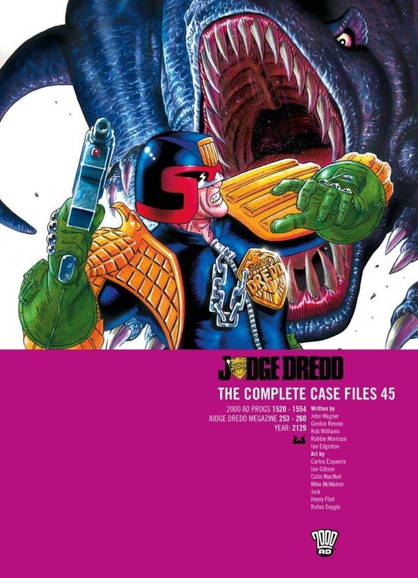 Judge Dredd The Complete Case Files #45 cover