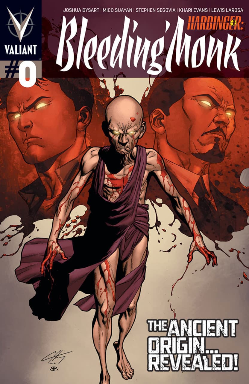 Harbinger Bleeding Monk #0 cover