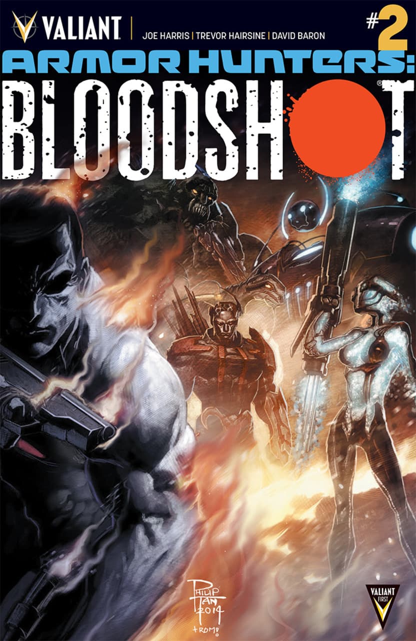Armor Hunters: Bloodshot #2 cover