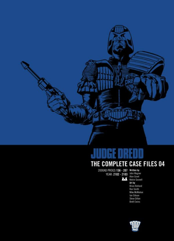 Judge Dredd The Complete Case Files #4 cover