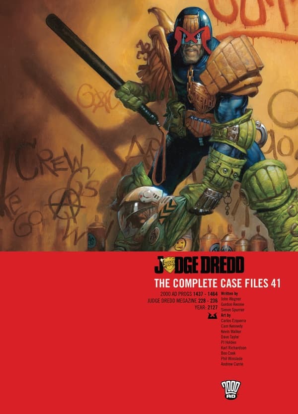 Judge Dredd The Complete Case Files #41 cover
