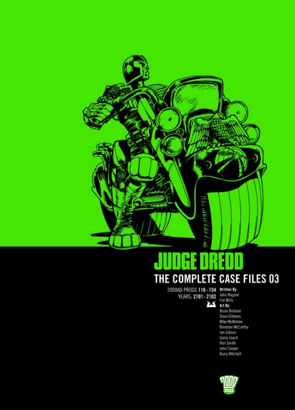 Judge Dredd The Complete Case Files #3 cover