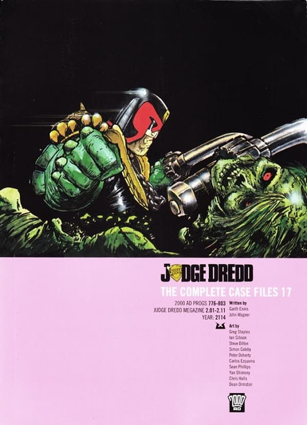 Judge Dredd The Complete Case Files #17