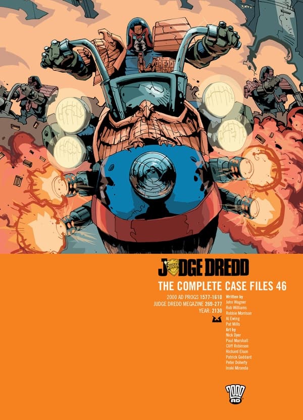 Judge Dredd The Complete Case Files #46 cover