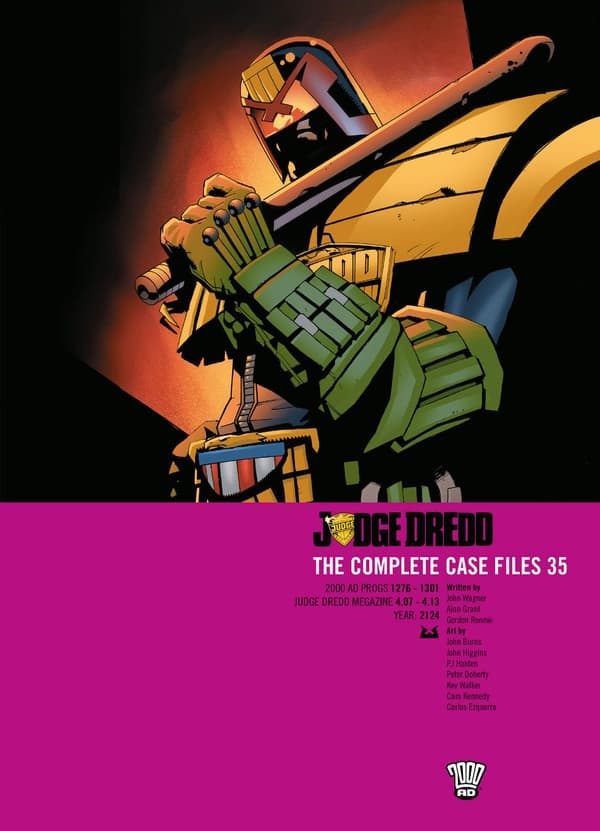 Judge Dredd The Complete Case Files #35 cover