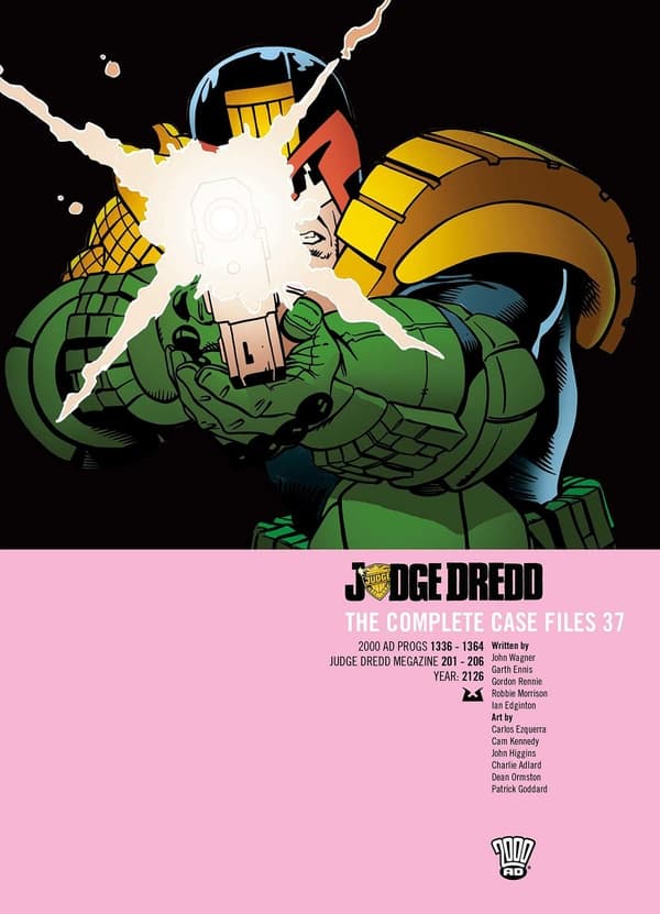 Judge Dredd The Complete Case Files #37 cover