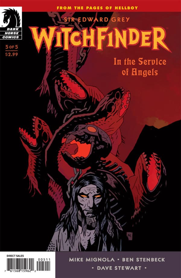 Sir Edward Grey, Witchfinder: In the Service of Angels #5 cover