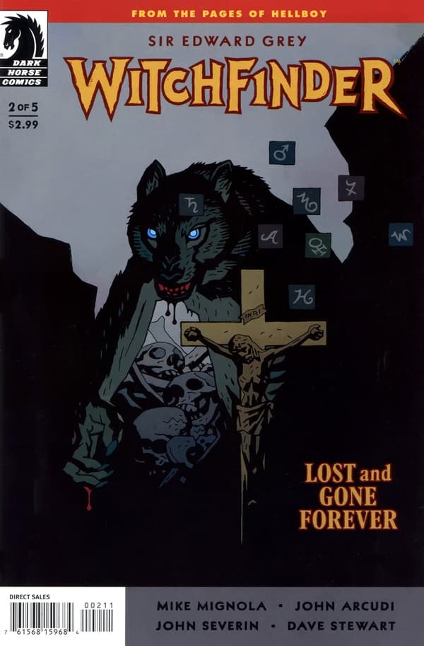 Sir Edward Grey, Witchfinder: Lost and Gone Forever #2 cover