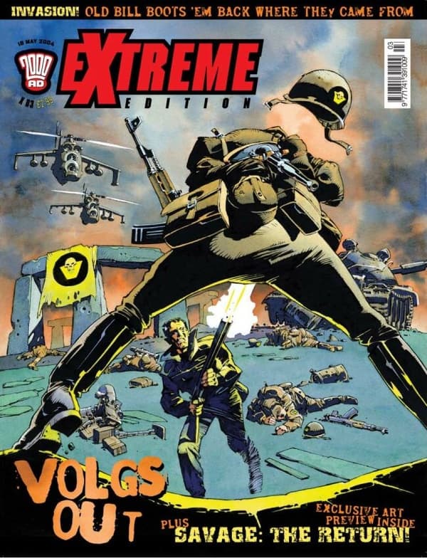 2000 AD Extreme Edition #3 cover