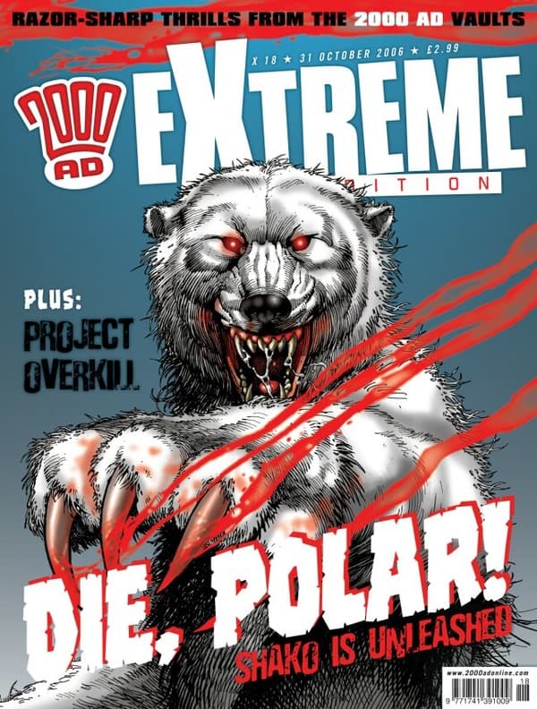 2000 AD Extreme Edition #18 cover