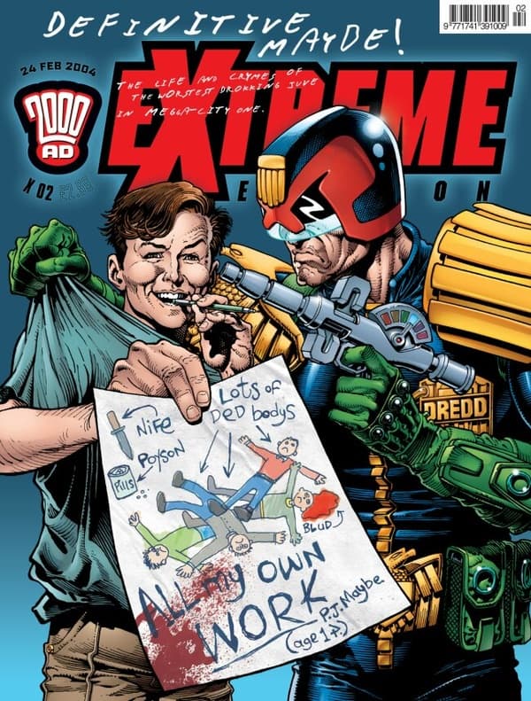2000 AD Extreme Edition #2 cover