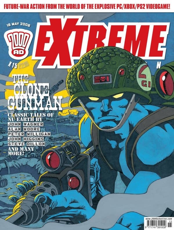2000 AD Extreme Edition #15 cover