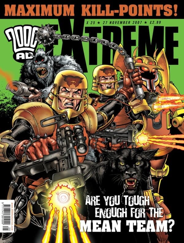 2000 AD Extreme Edition #25 cover