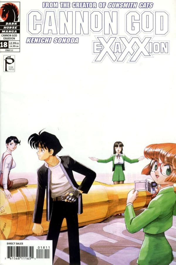 Cannon God Exaxxion #18