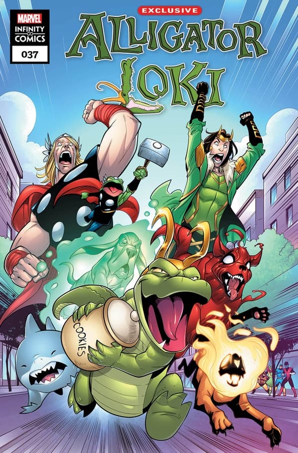 Alligator Loki Infinity Comic #37