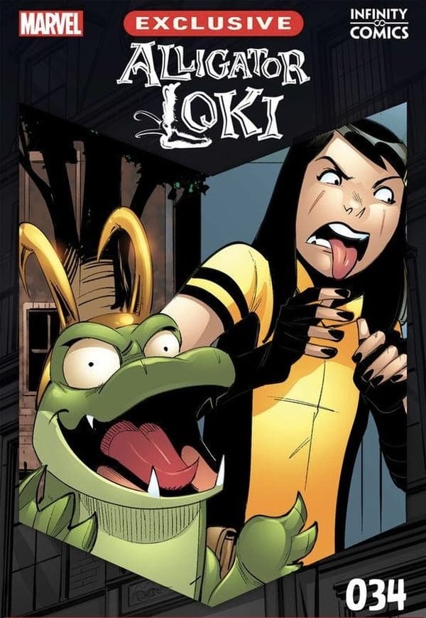 Alligator Loki Infinity Comic #34
