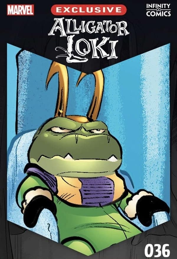 Alligator Loki Infinity Comic #36