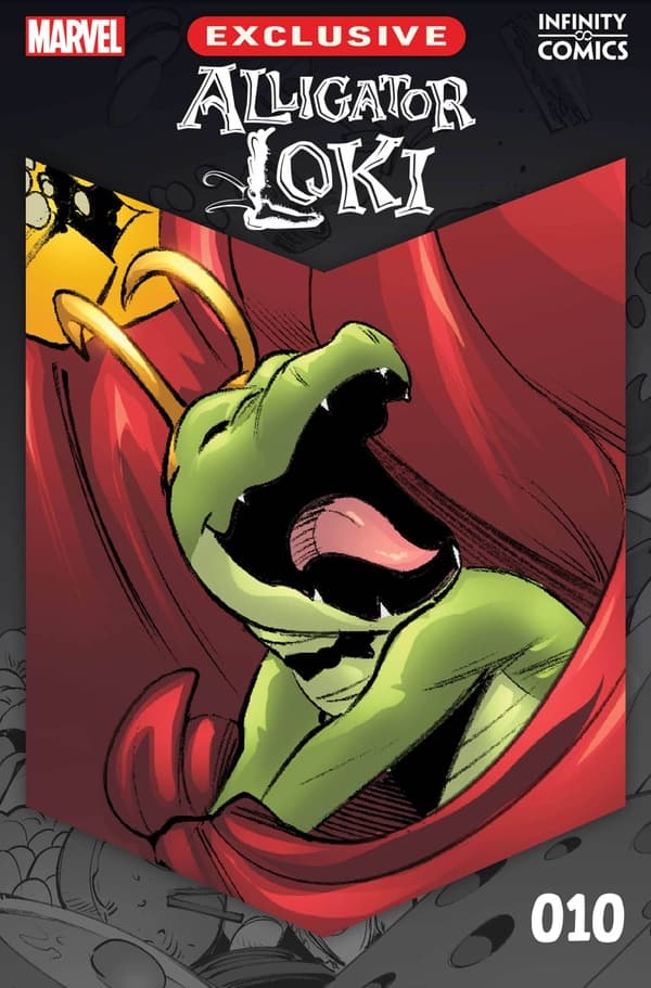 Alligator Loki Infinity Comic #10 cover