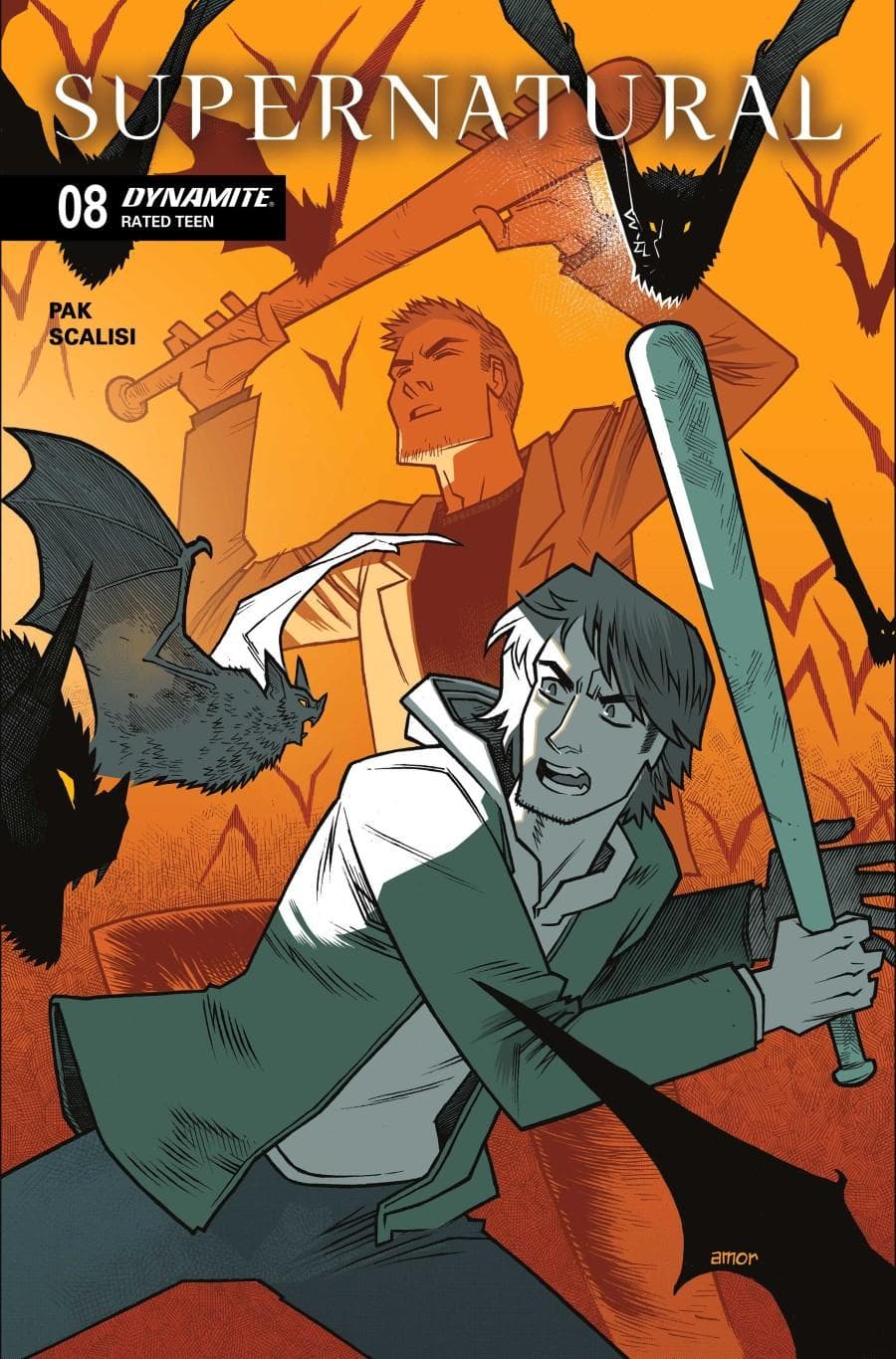Supernatural #8 cover