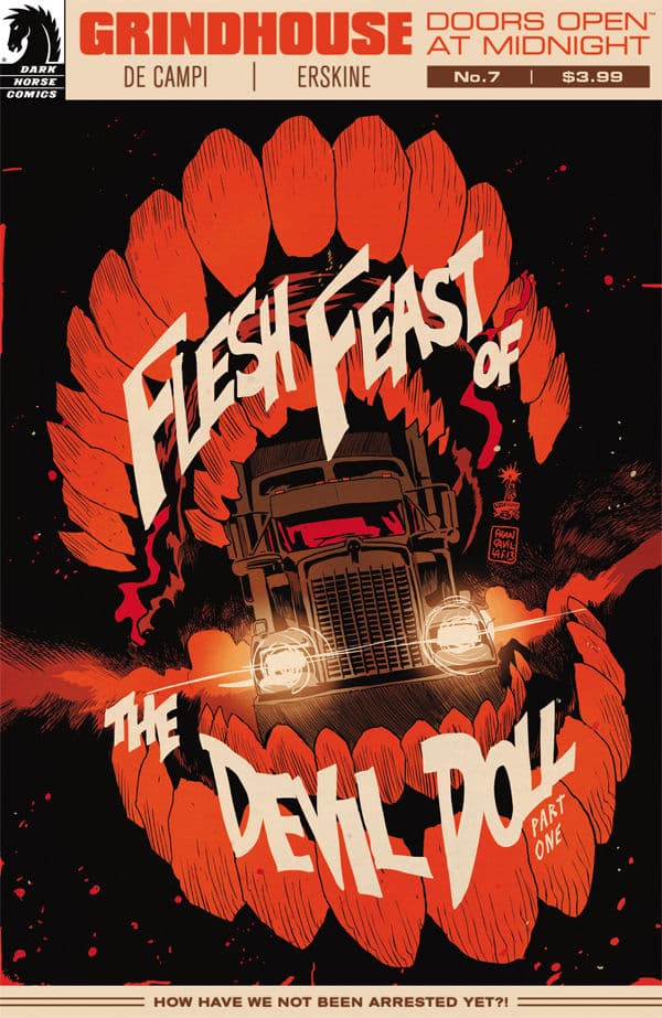 Grindhouse: Doors Open at Midnight #7 cover