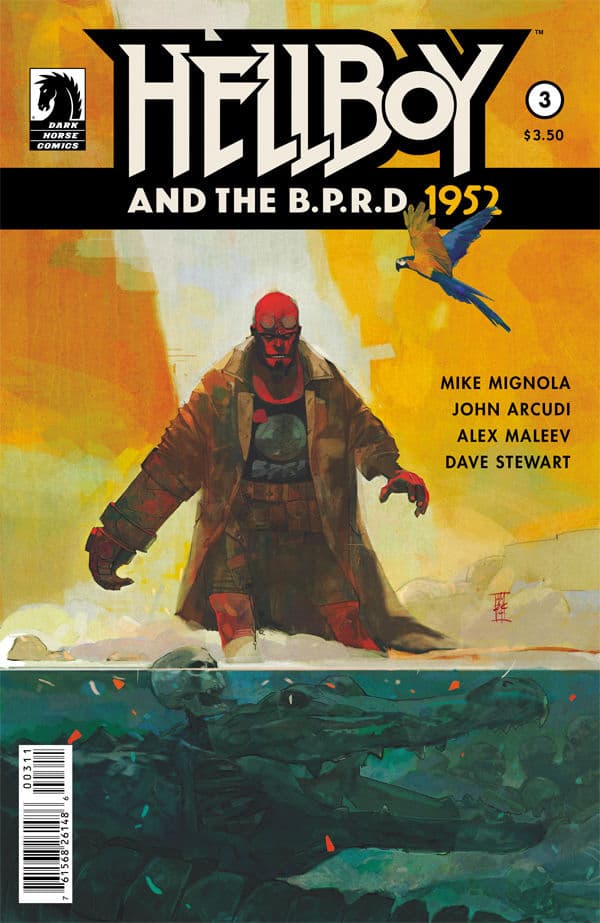 Hellboy and the B.P.R.D. #3 cover