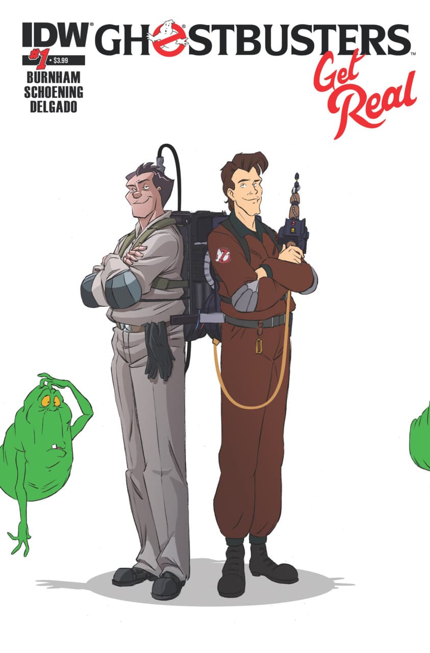 Ghostbusters: Get Real #1 cover