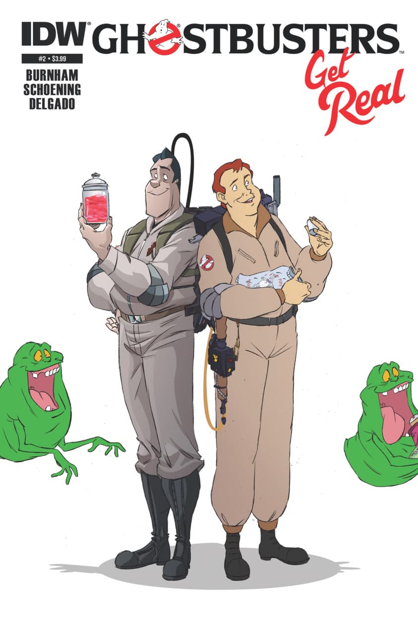 Ghostbusters: Get Real #2 cover